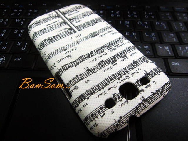 Samsung Galaxy S3,S4: Classical Music  - Galaxy Case , Galaxy Cover -  Galaxy S3 Case ,Decoupage,Sumsung Galaxy S3 case by BanSom