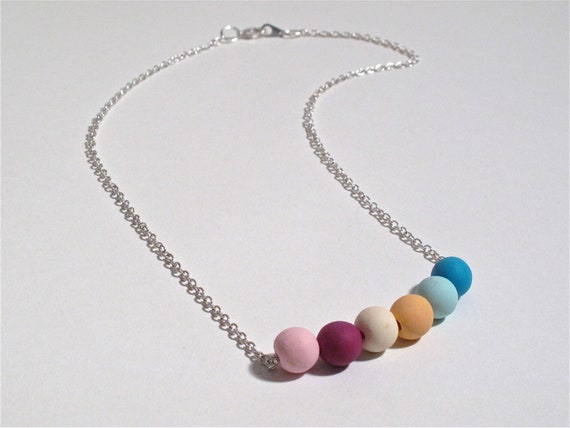 Clay Bead Necklace