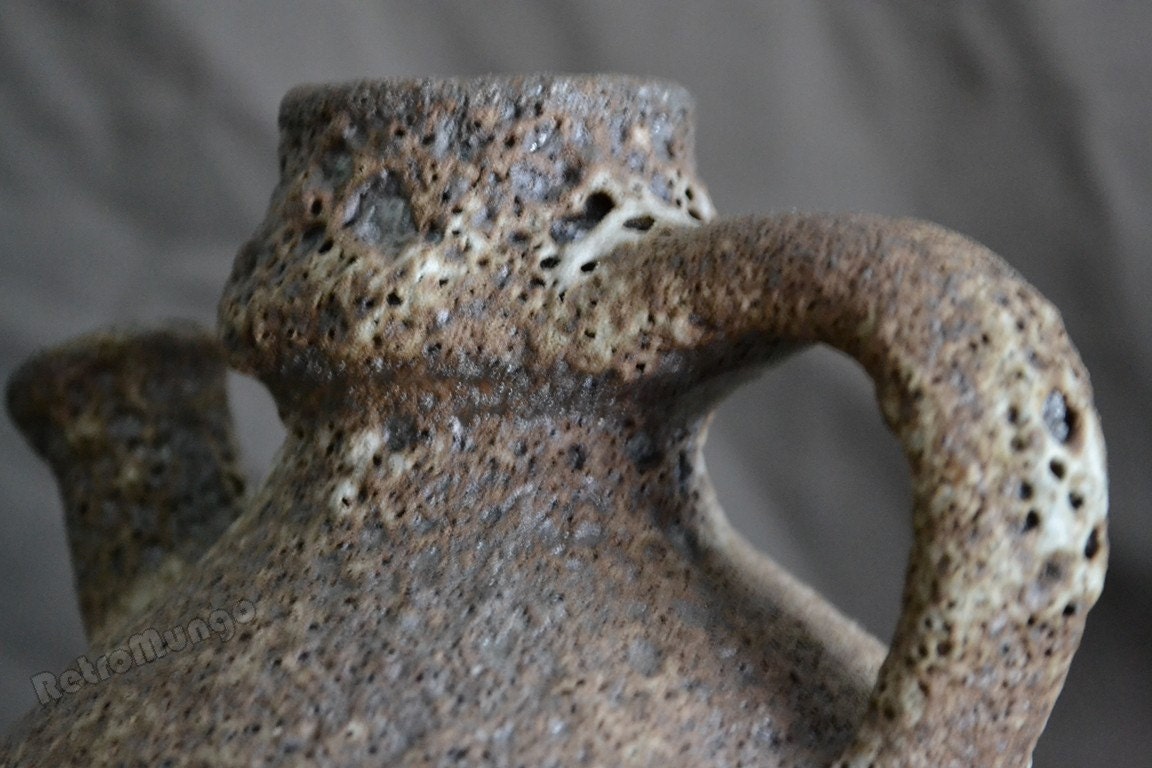 West German glazed vase by Jopeko