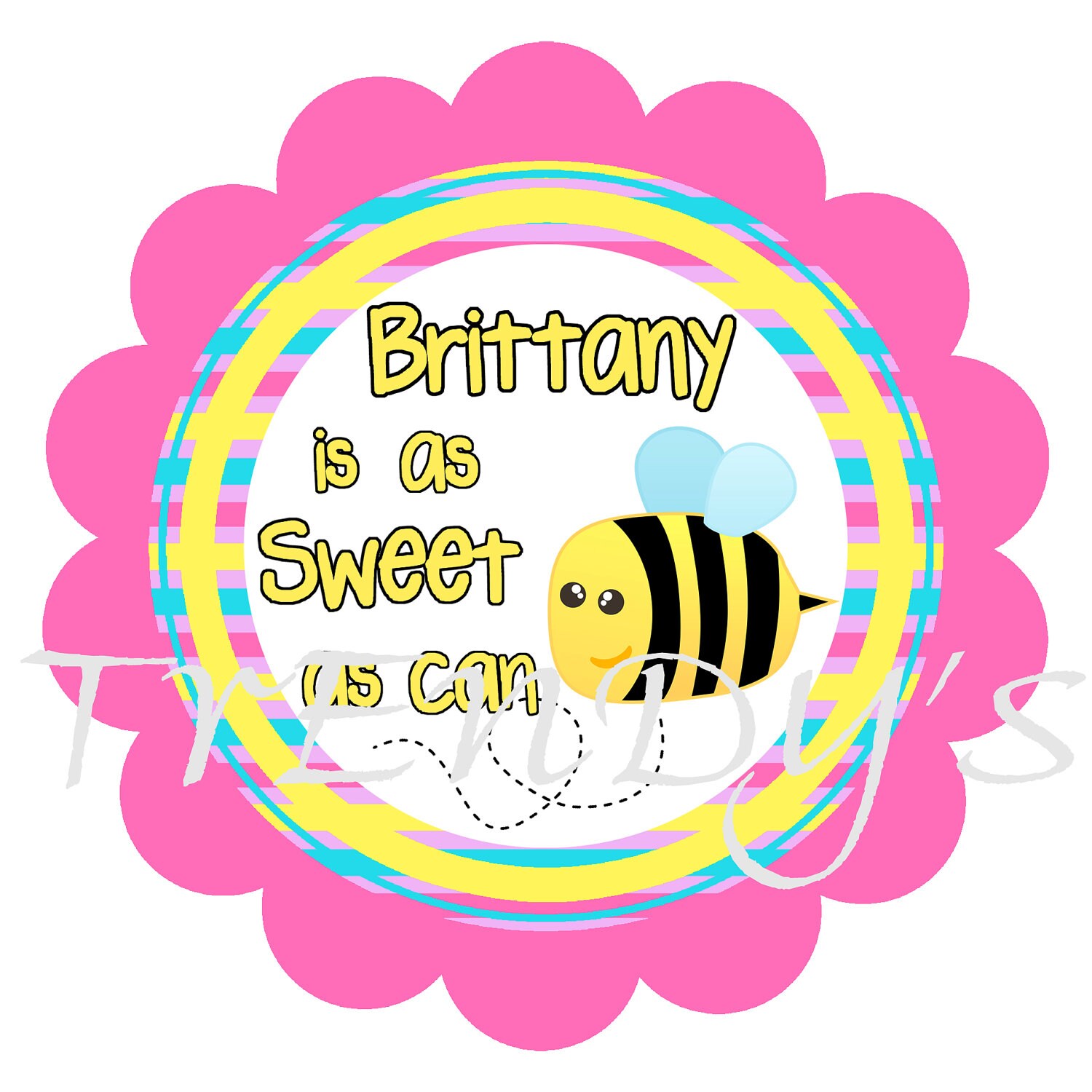 Printable Bee Template