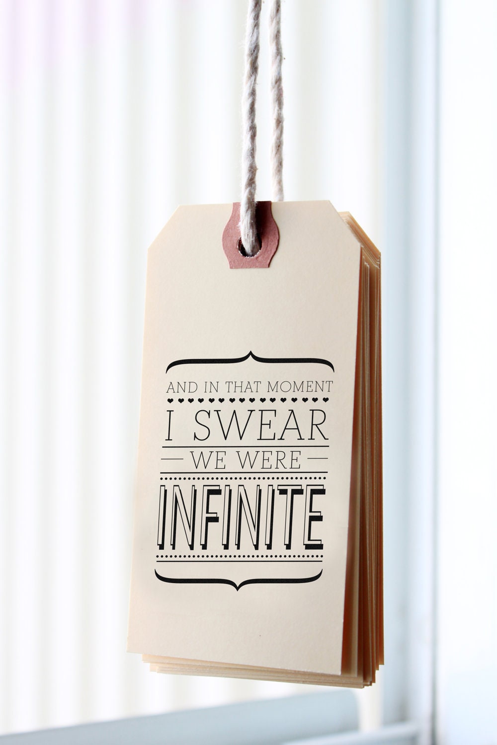 Bookmark "I Swear We Were Infinite"