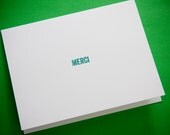 Merci - Thank You Card - Set of 10
