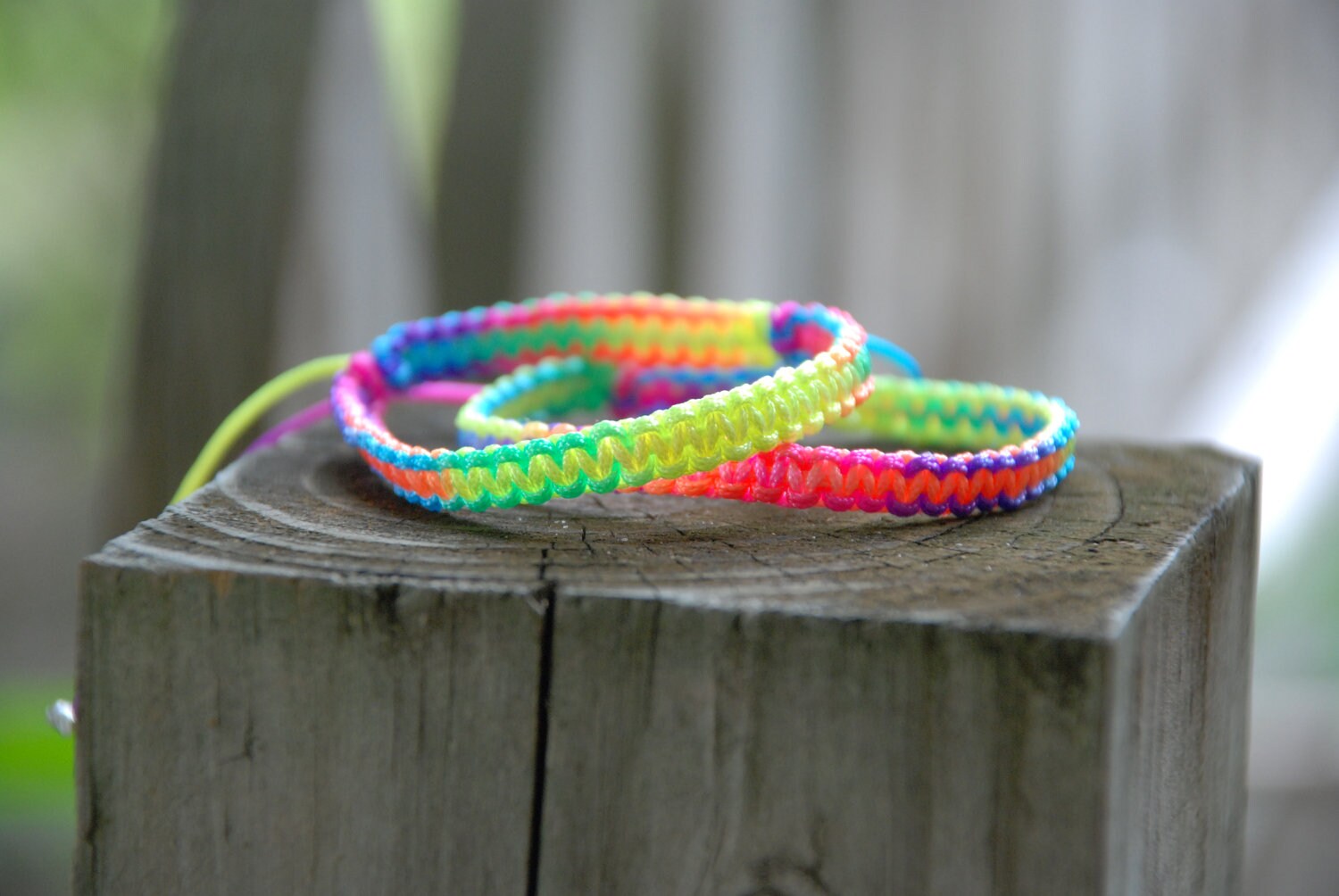 Rainbow Friendship Bracelets