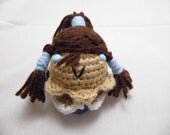 Crochet Korra Cupcake