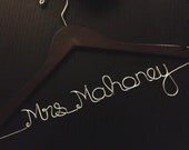 HUGE SALE Personalized Bridal Dress Hanger -Name Hanger, Wedding Hanger, Customized Hanger, Bride Hanger, Shower Gift