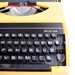 Vintage typewriter - Mustard Yellow - 1970s