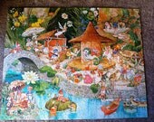 Fun 1000 Piece Springbok Puzzle "At The Wee Folks' Fair"