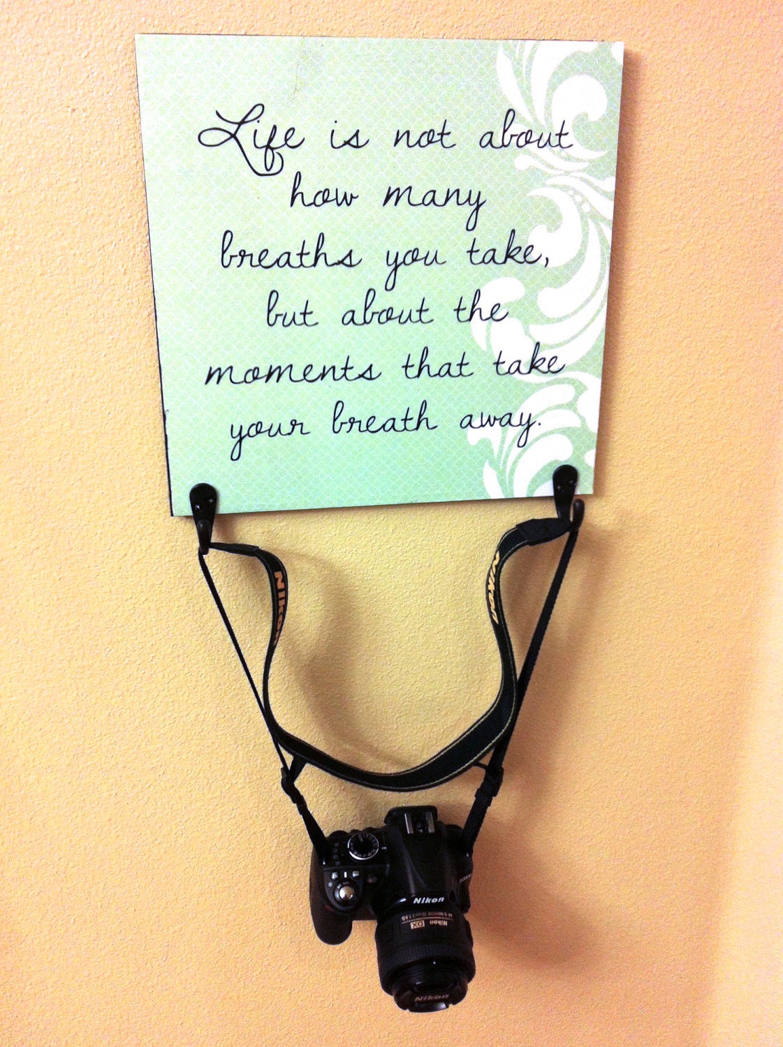 Camera Holder Wall Hanging