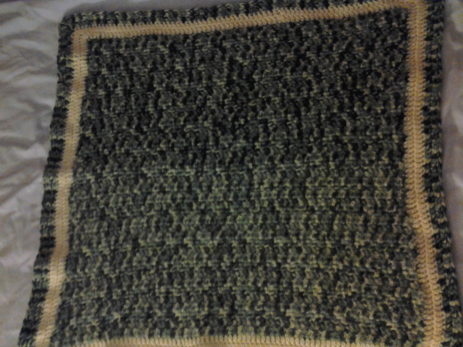 Crochet Stroller Blanket Size