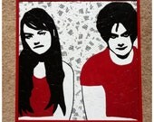 The White Stripes Guitar Pick Art