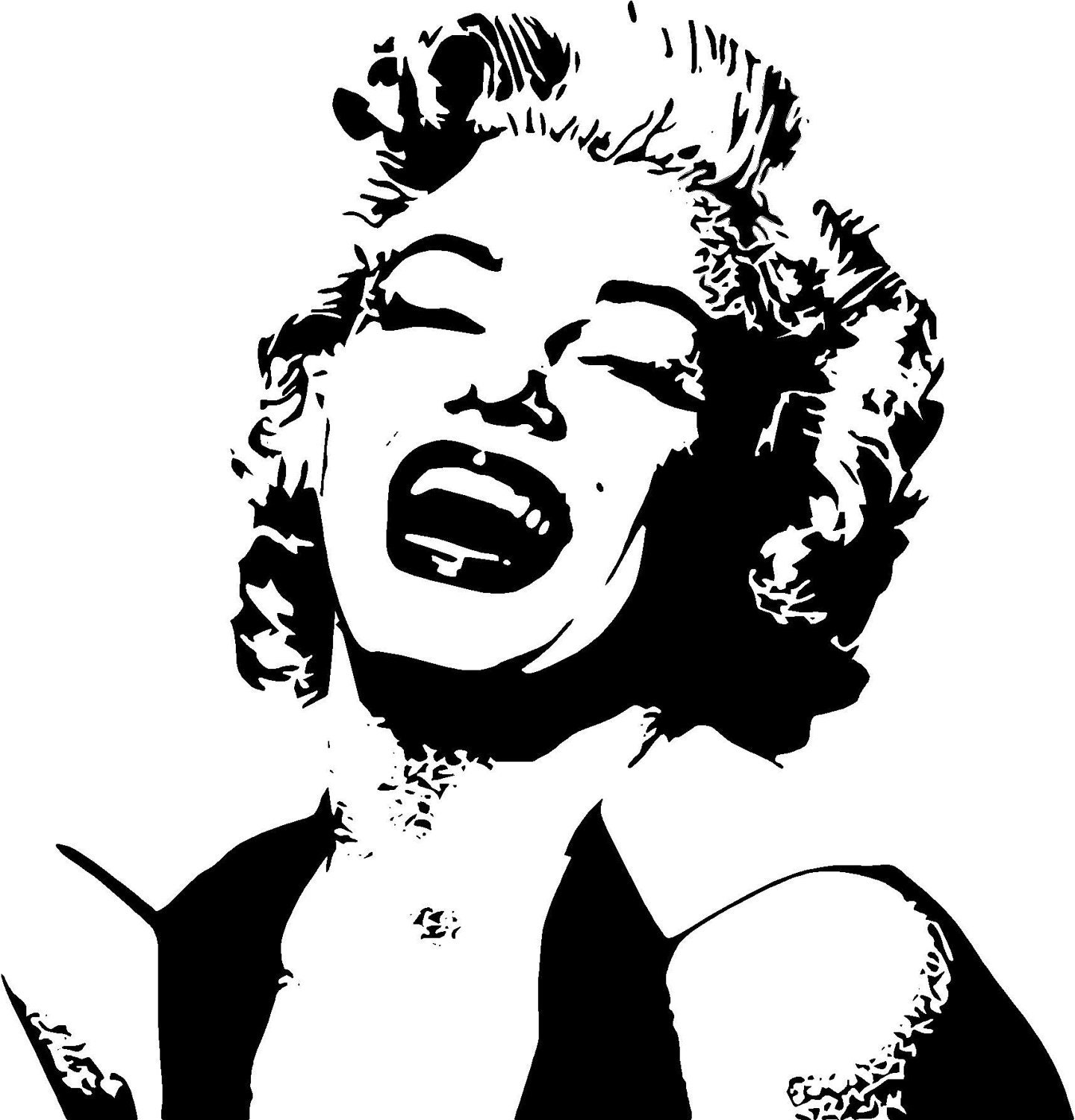 Marilyn Monroe Decal