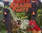 Printable Dinosaur Party Invitation
