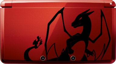 Charizard Decal for 3DS, 3DS XL, & More