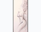 The Lady - Freyja / Freya - Winged Goddess art -  8.5 x11 archival art print