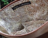 SALE   Smaller Brown Foldover Clutch or Pouch Purse