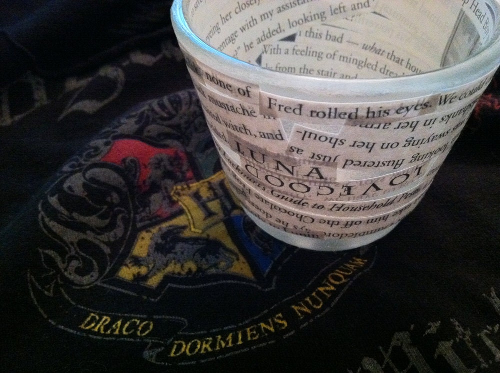 harry potter "luna lovegood" votive holder