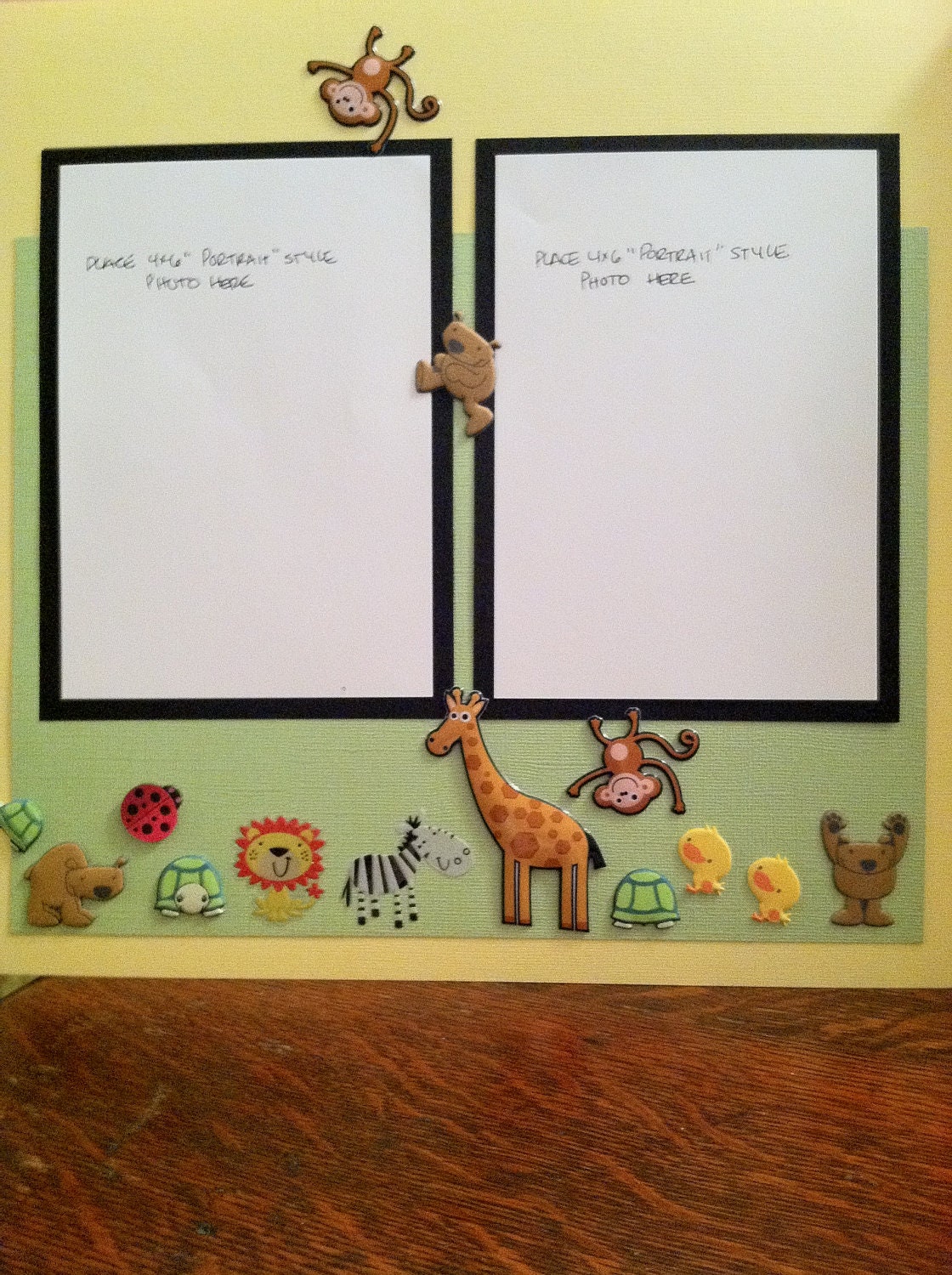 Party In My Crib  Pre Made 12 x 12 Double Page Layout
