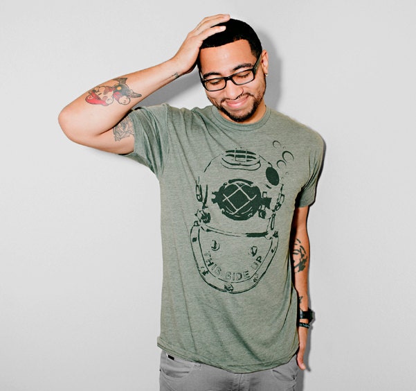 Scuba Graphic Tshirt - Mens