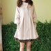women's Princess style beige cape Fitted Wool Coat jacket Wool Cape coat winter coat  jacket cute coat dy05 XS-XL