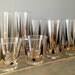 Mid-Century Modern Black and Gold Diamond Cocktail Glasses