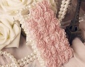 Lace Rose Pearl iphone 4 case iphone 4s case iphone 5 case iphone 5 cases iphone hard case iphone cover bling handmade