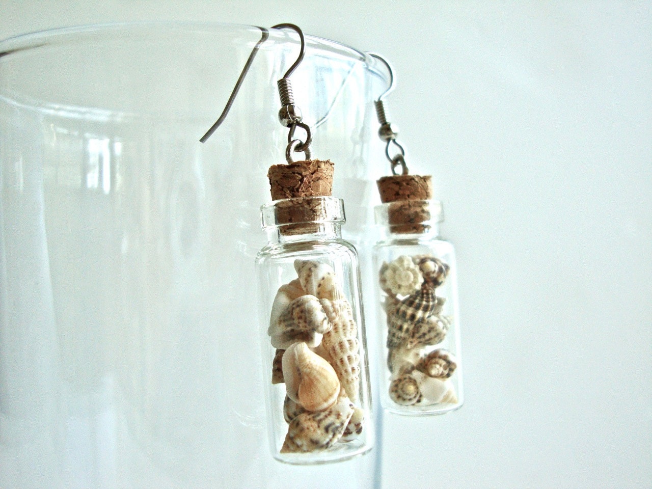 Bottle Earrings