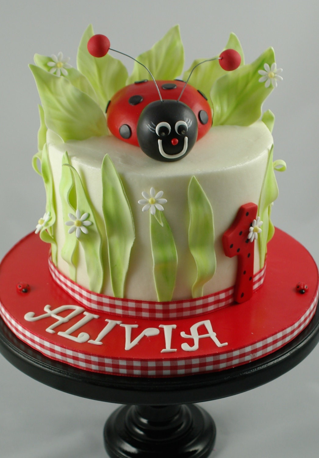 Ladybug Cake Topper