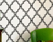 Wall Stencil Moroccan Allower Pattern Wall Room Decor Made by OMG Stencils Home Improvements Color Paintings 0008