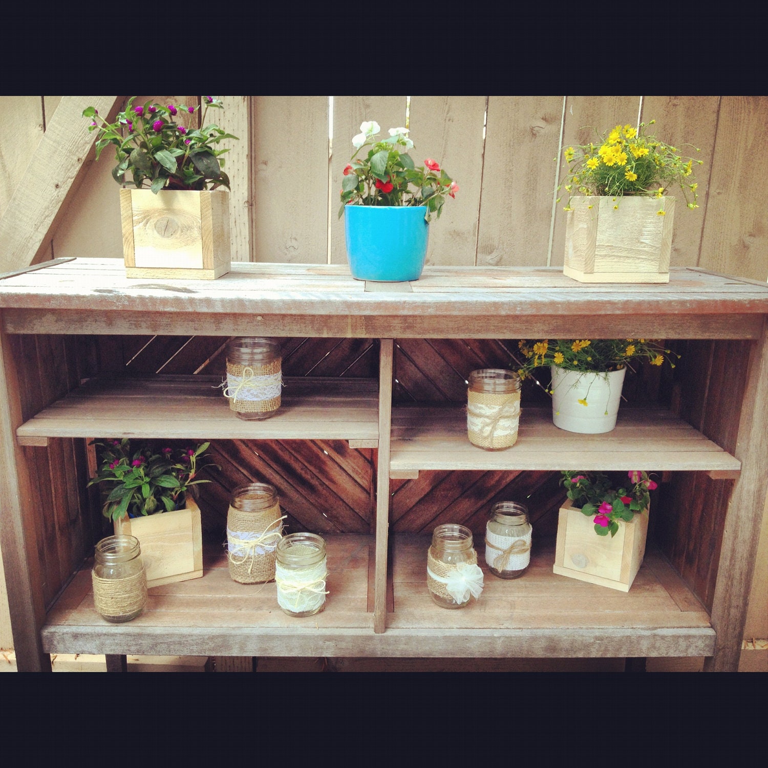 Set of 24 Decorative Mason Jars for a Wedding Shower, Wedding, Baby Shower, Backyard or Home Decoration