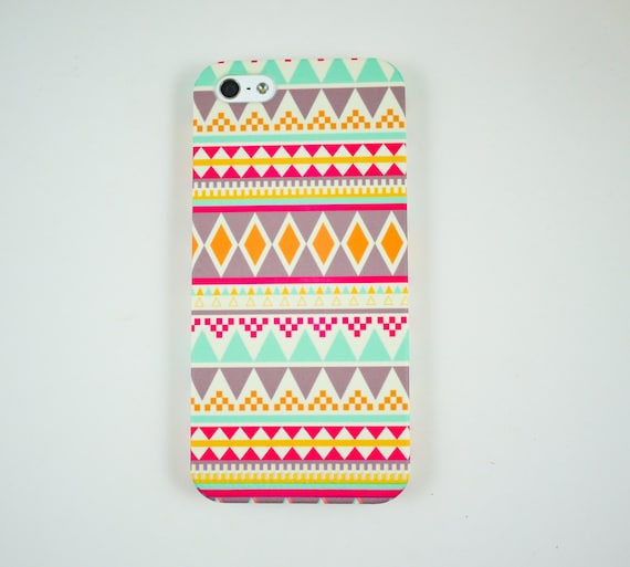 Aztec Geometric iPhone 5 Case, iPhone 5 Cover, Hard iPhone 5 Case