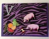 3D Vegan Thanksgiving Handmade Card