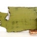 Washington state (Pictured in Sage) Pine Wood Sign Wall Decor Rustic Americana Country Chic Alternative Wedding Guest Book