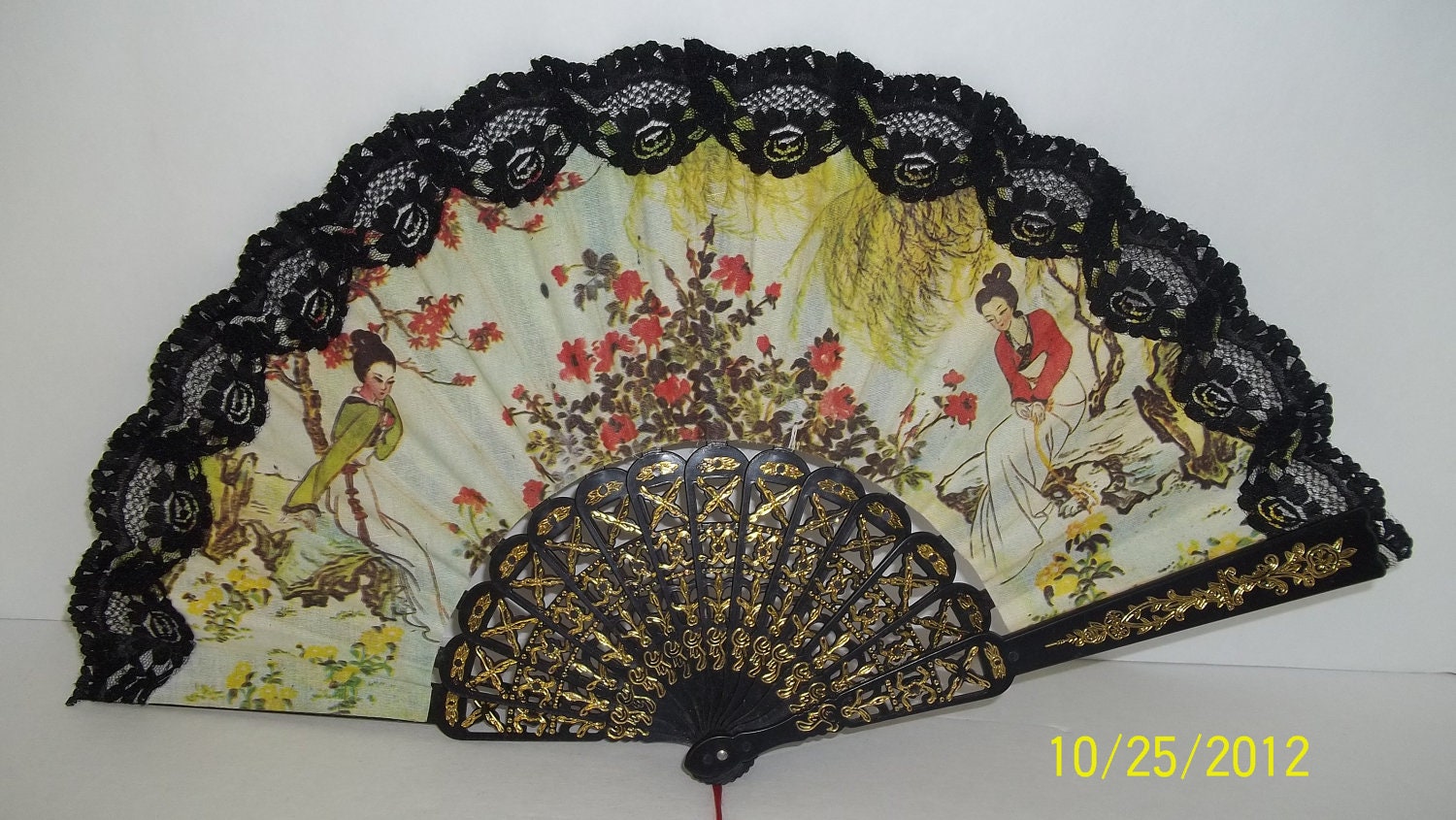 japanese geisha fan