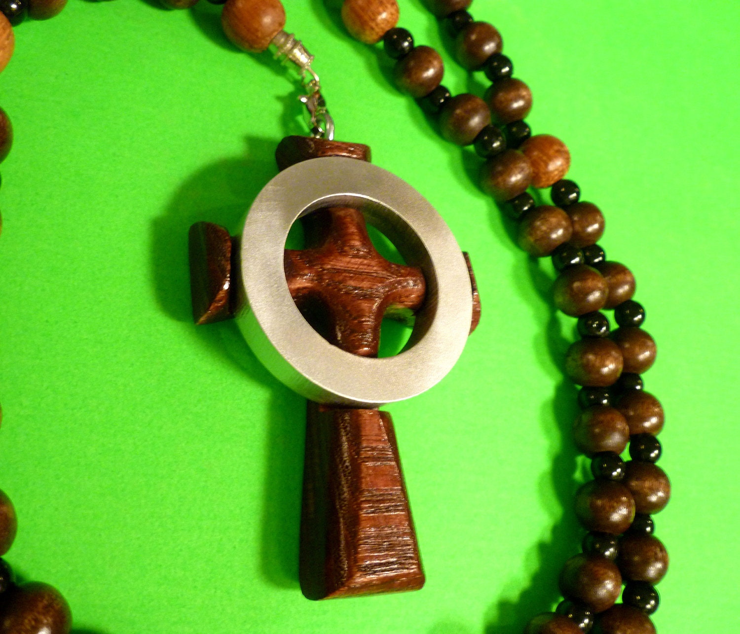 Boondock Saints Rosary, Celtic Cross.. PRICE REDUCED.. Don't Miss Out...