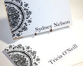 Notecards - Personalized ... You Specify the Name ... 5 X 7 Flat With Envelopes - Set of 10