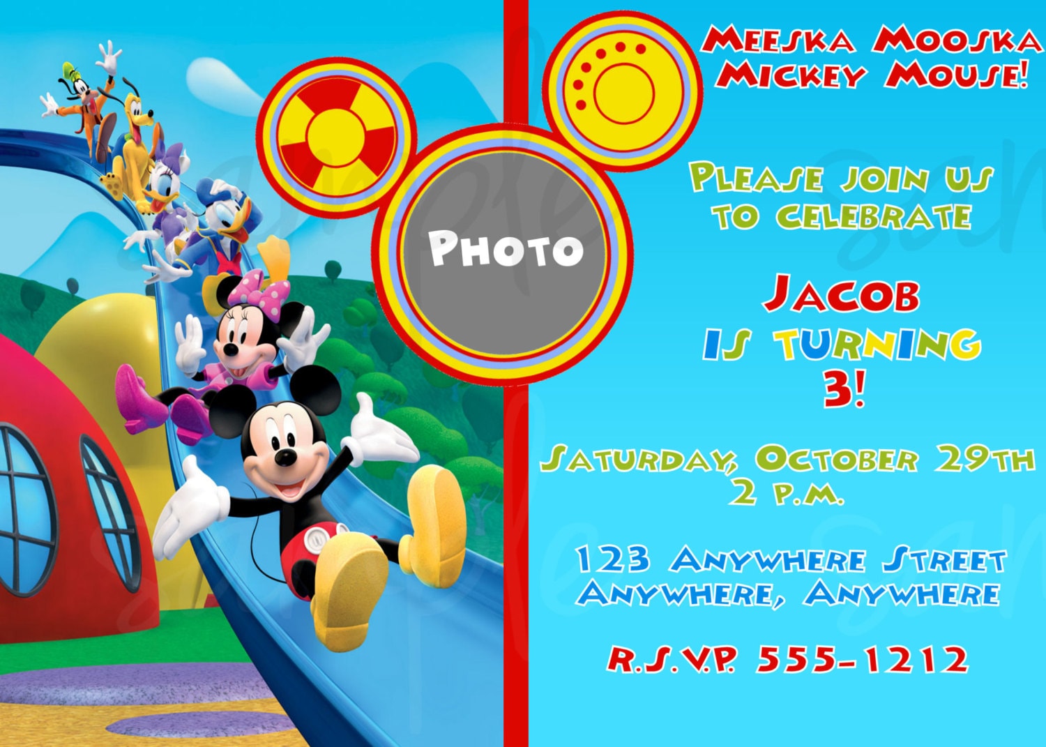 Mickey Mouse Invitation Template from img3.etsystatic.com