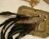 Rooster Feather Earrings