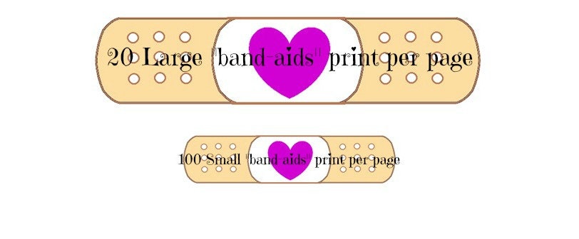 Doc McStuffins "band-aids" PDF Il_170x135