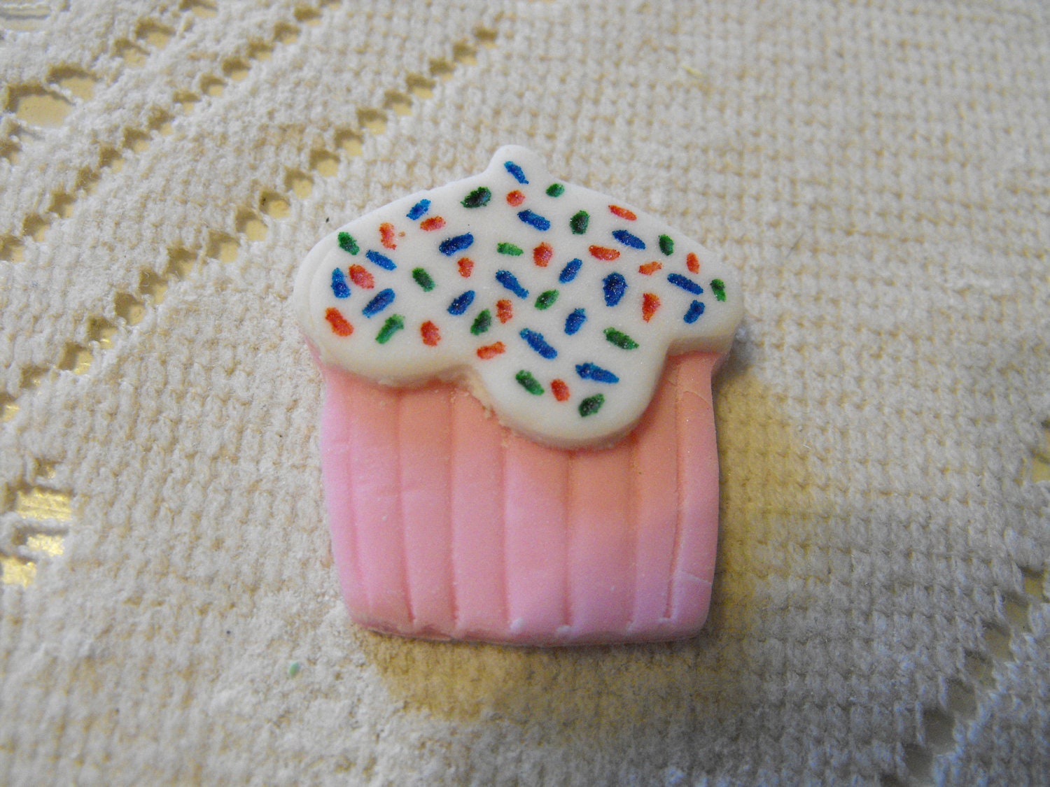 12 Cupcake Fondant Cupcake Toppers