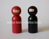 Ninja peg doll