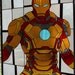 IRON MAN 3 Mark XLVII Armor In Stained Glass - Avengers