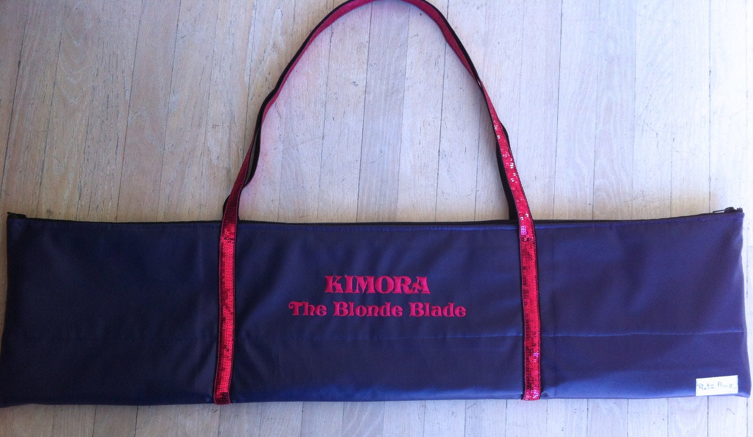 Custom Made-To-Order Monogramed Belly Dancing Sword, Cane and Prop carrying Case