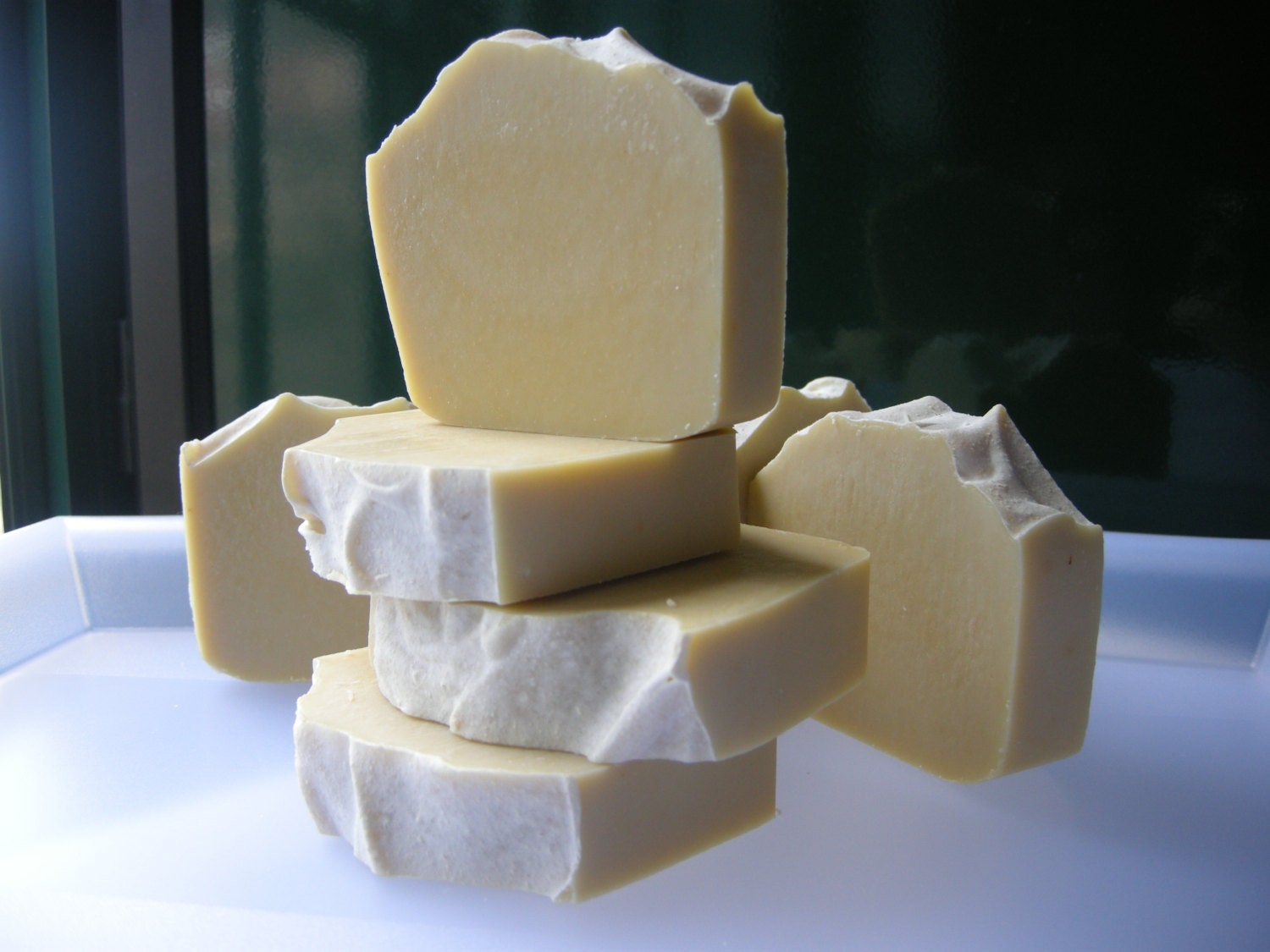 Tropical Nourishing Vegan Facial Soap with Coconut Milk and Papaya