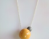 Vintage Bakelite Necklace - Gumballs