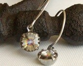 Rare Vintage Swarovski Crystal Earrings - Crystal Multi ColorJewelry