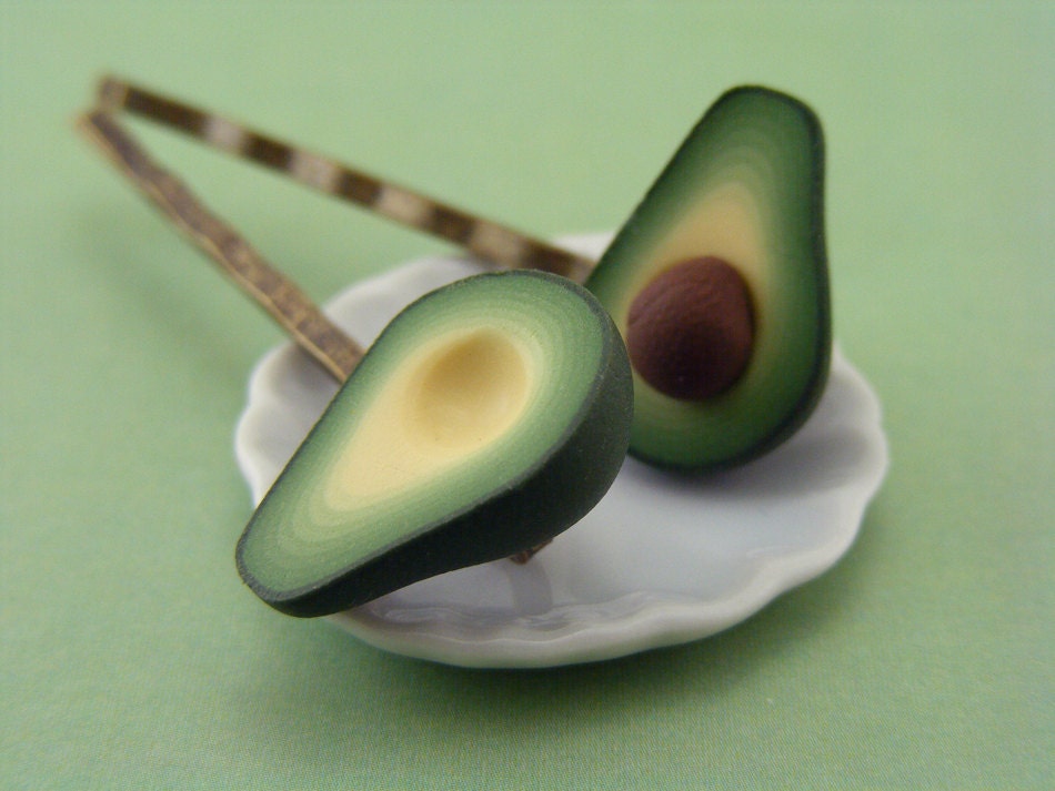 Avocado Bobby Pins