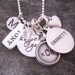 Family cluster necklace