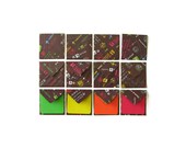 Airport Signage in Brown - Mini Stationery Set