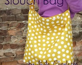 PDF SEWING PATTERN - Aivilo Slouch Bag - Easy purse to sew, great project for beginners - download instantly