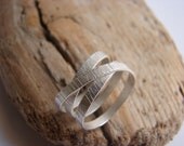 Wrapped Sterling Silver Ring Eternity